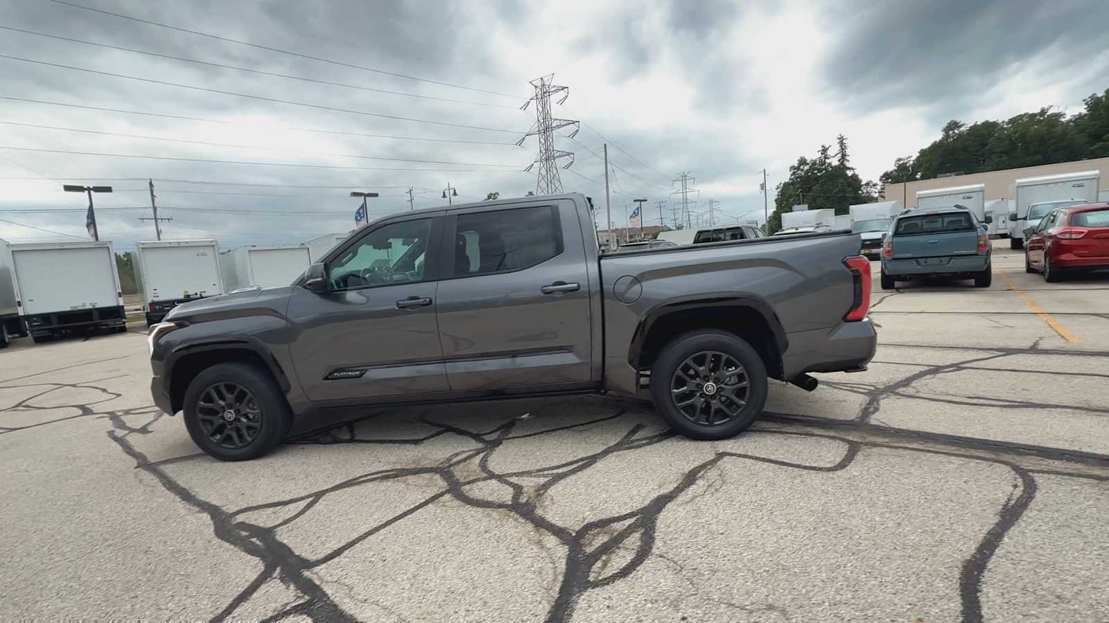Used 2024 Gray Toyota Platinum 4WD image 5
