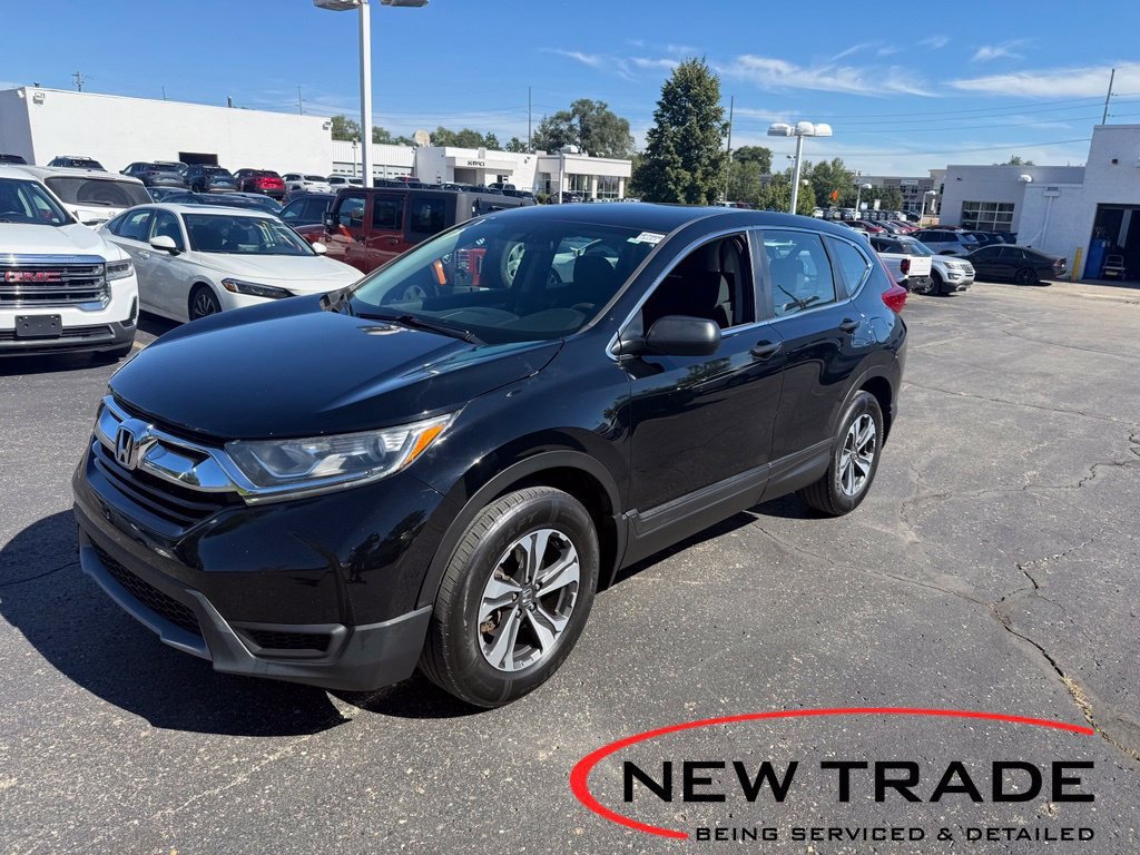Certified Used 2019 Crystal Black Pearl Honda LX image 1