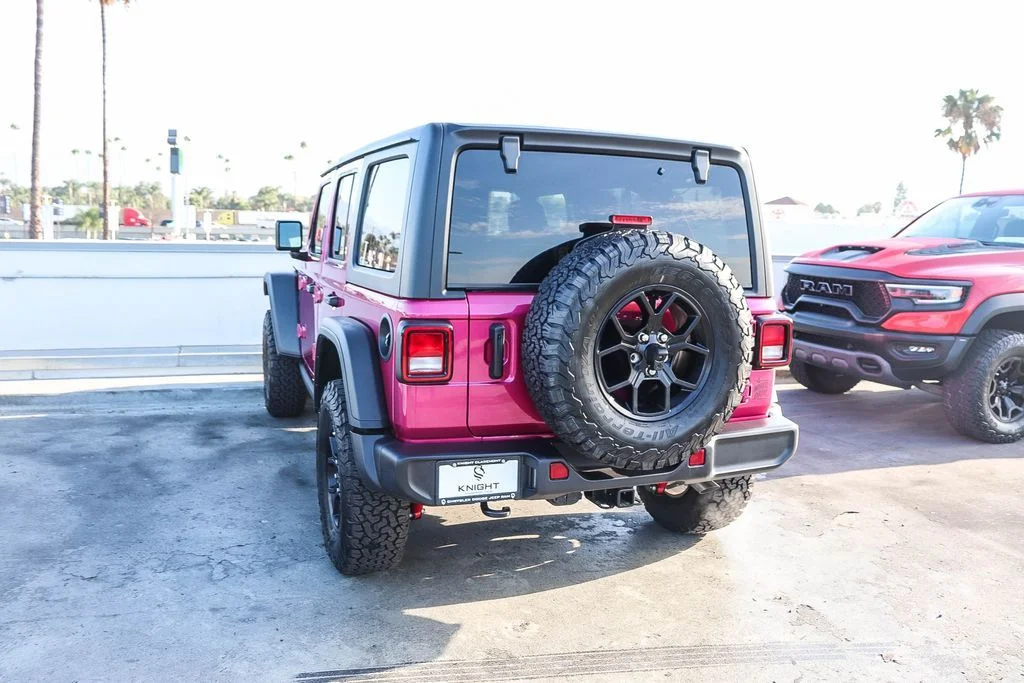 New 2026 Red Jeep Willys image 7