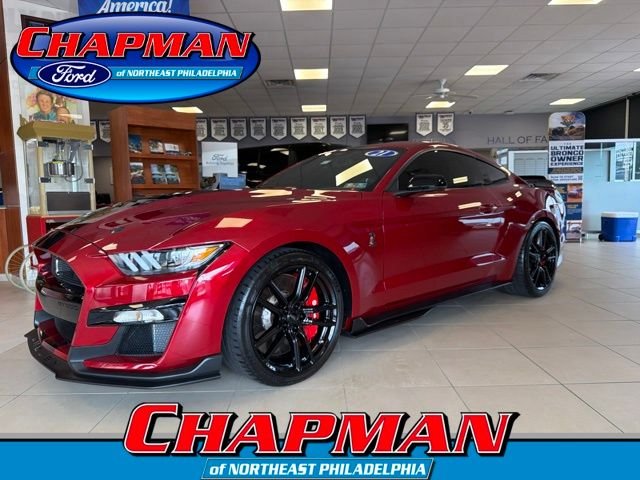 Used 2021 Red Metallic Ford Shelby GT500 image 1