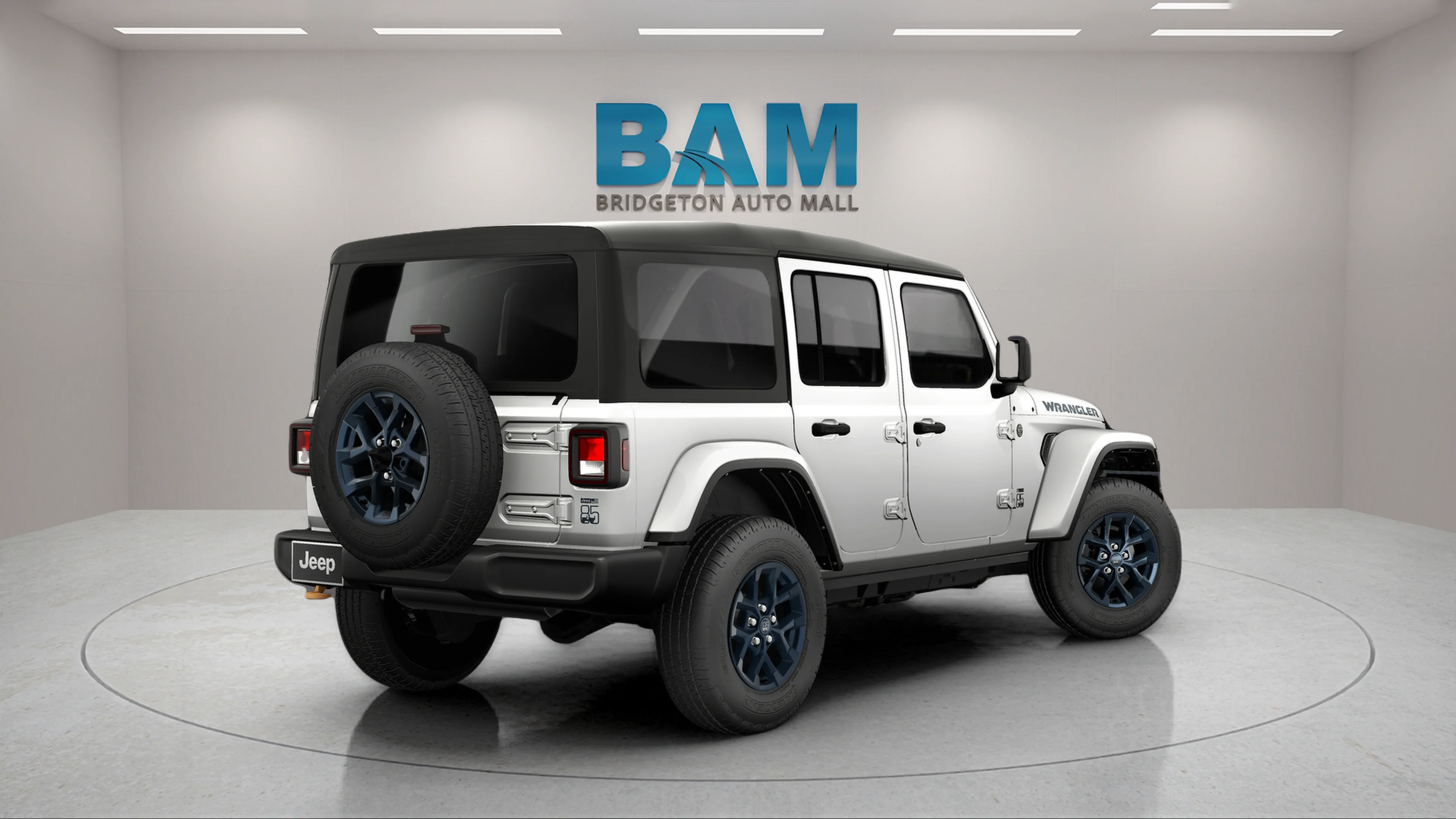New 2026 Bright White Clear-Coat Exterior Paint Jeep 85th Anniversary image 6