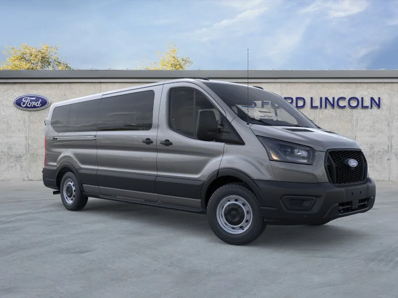 New 2026 Carbonized Gray Metallic Ford Passenger Van XL image 7