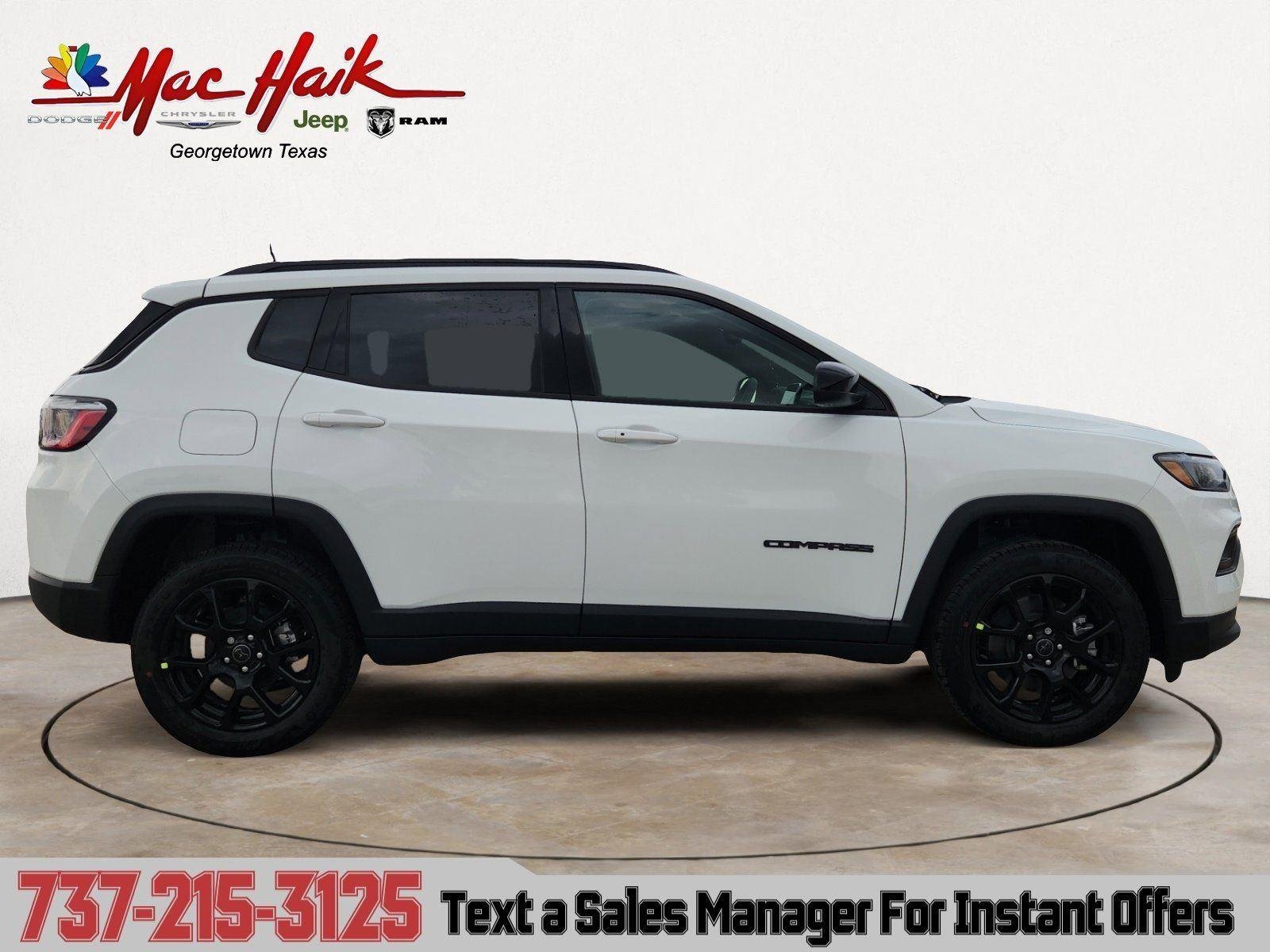 New 2026 Bright White Clear-Coat Exterior Paint Jeep Latitude Altitude image 6