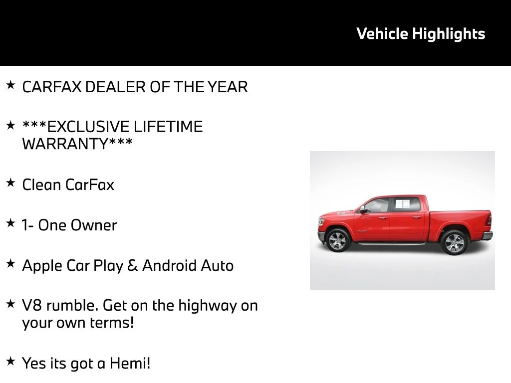 Used 2022 Red Ram Laramie image 5