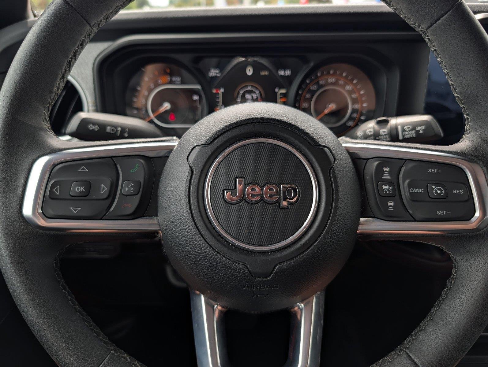 Used 2025 Firecracker Red Clearcoat Jeep Sahara image 22
