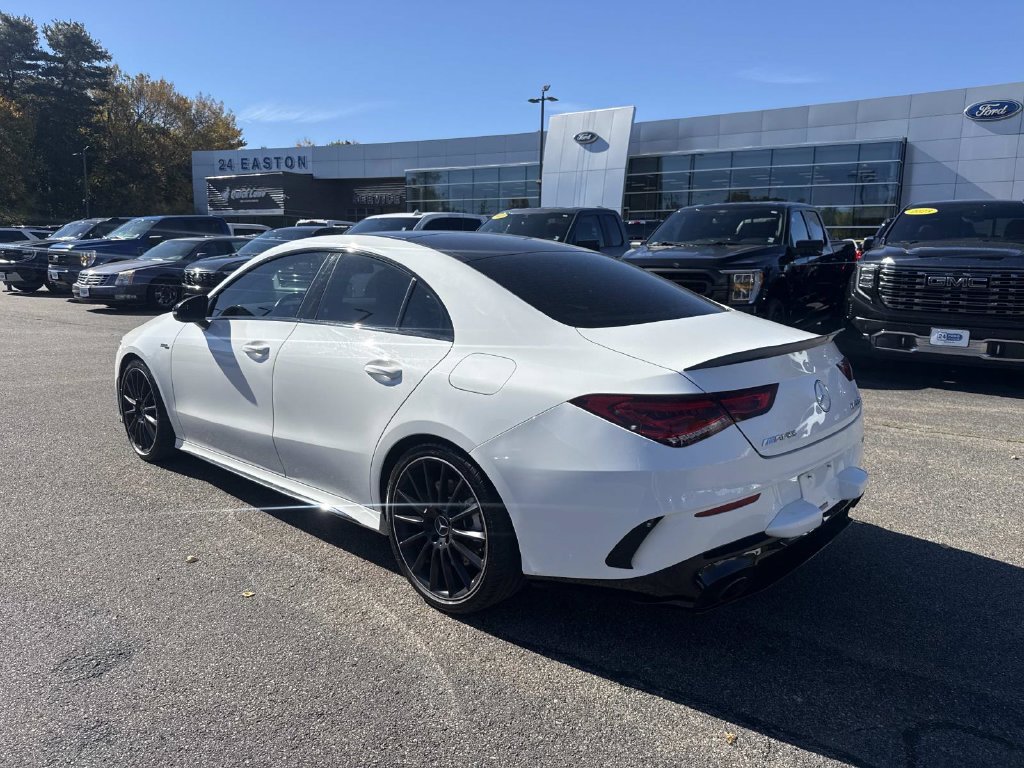 Used 2022 White Mercedes-Benz CLA 35 AMG® image 3