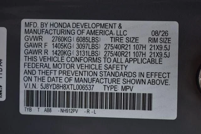 New 2026 Urban Gray Pearl Acura Type S w/Advance Package image 25