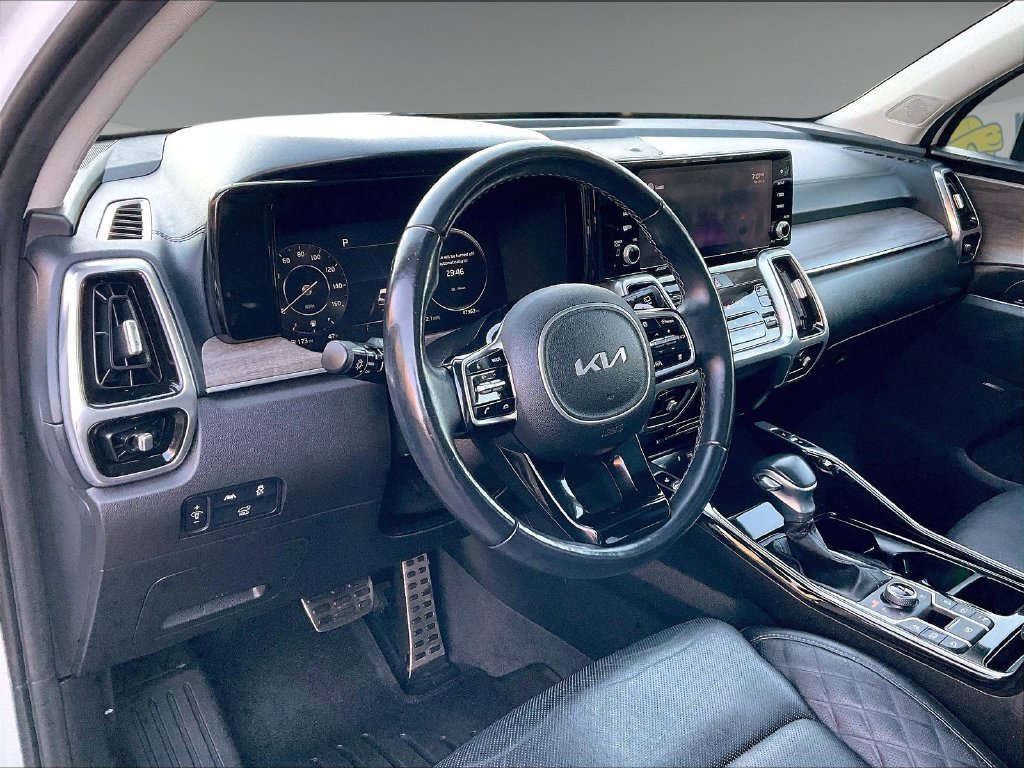 Used 2022 Glacial White Pearl Kia X-Line SX Prestige image 8