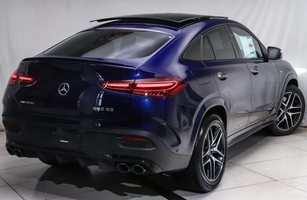 New 2026 MANUFAKTUR Mystic Blue Metallic Mercedes-Benz AMG® GLE 53 4MATIC+ Coupe image 3
