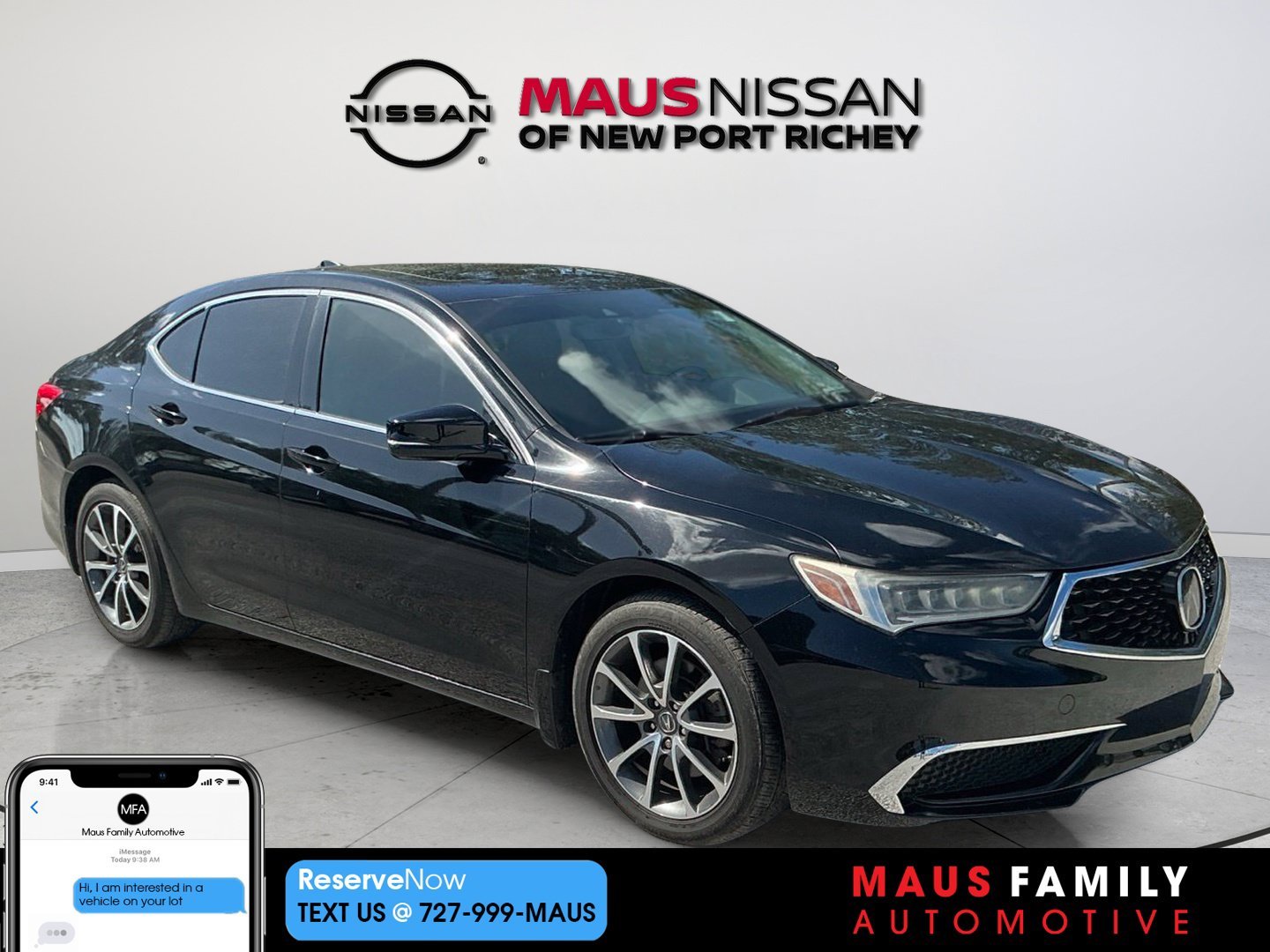 Used 2018 Black Acura 3.5L V6 image 1