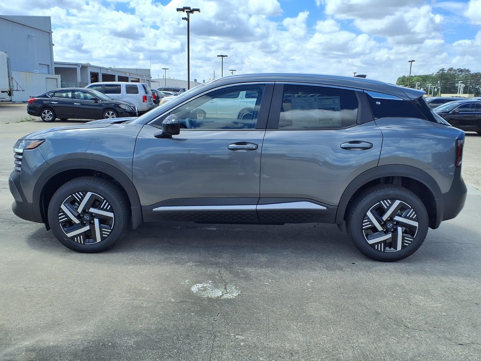 New 2026 Gun Metallic Nissan SV image 8