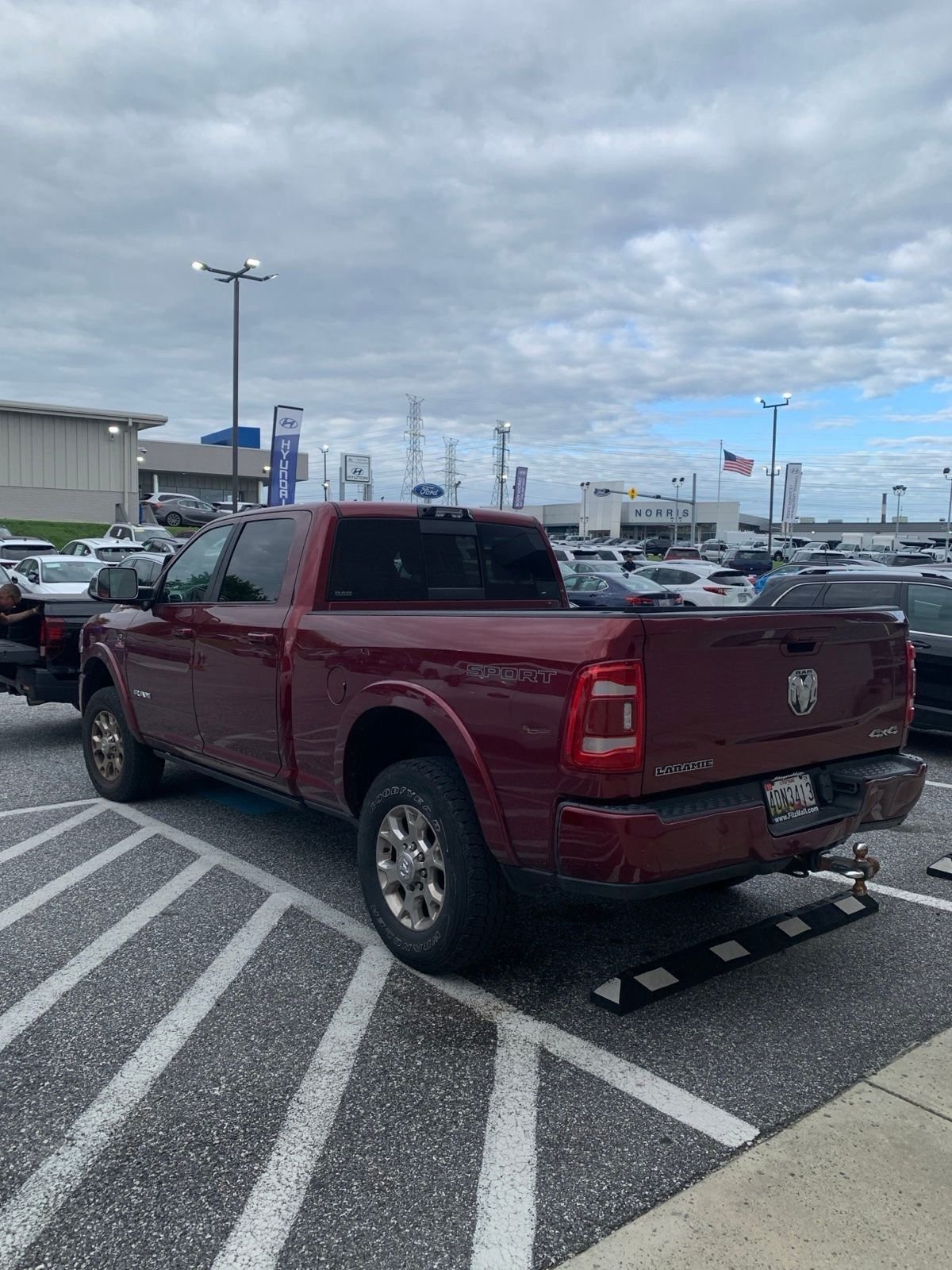 Used 2021 Red Ram Laramie image 3