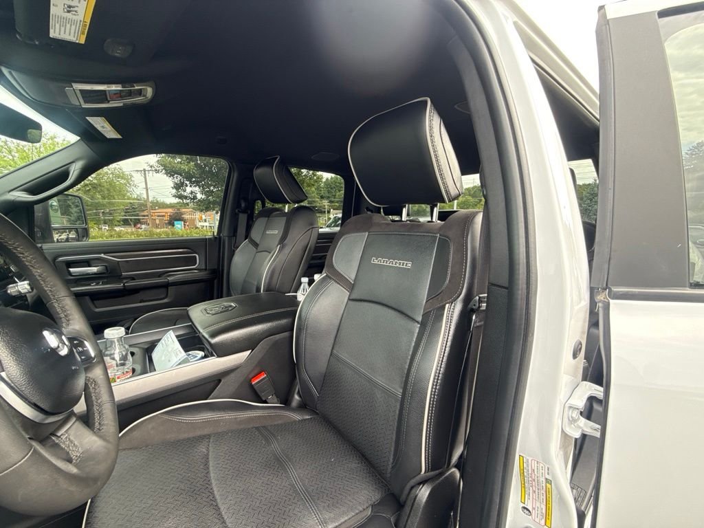 Used 2025 Bright White Clearcoat Ram Laramie image 14