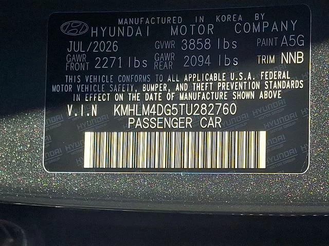 New 2026 Gray Hyundai SEL Sport image 18