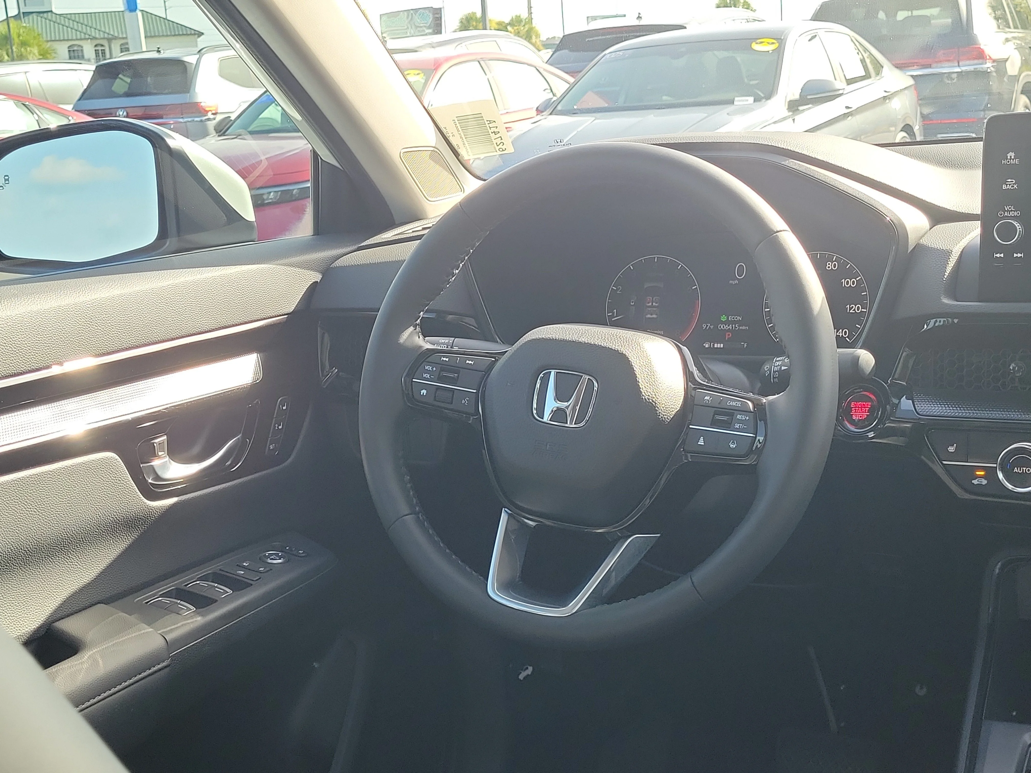 Certified Used 2024 Platinum White Pearl Honda EX-L image 3