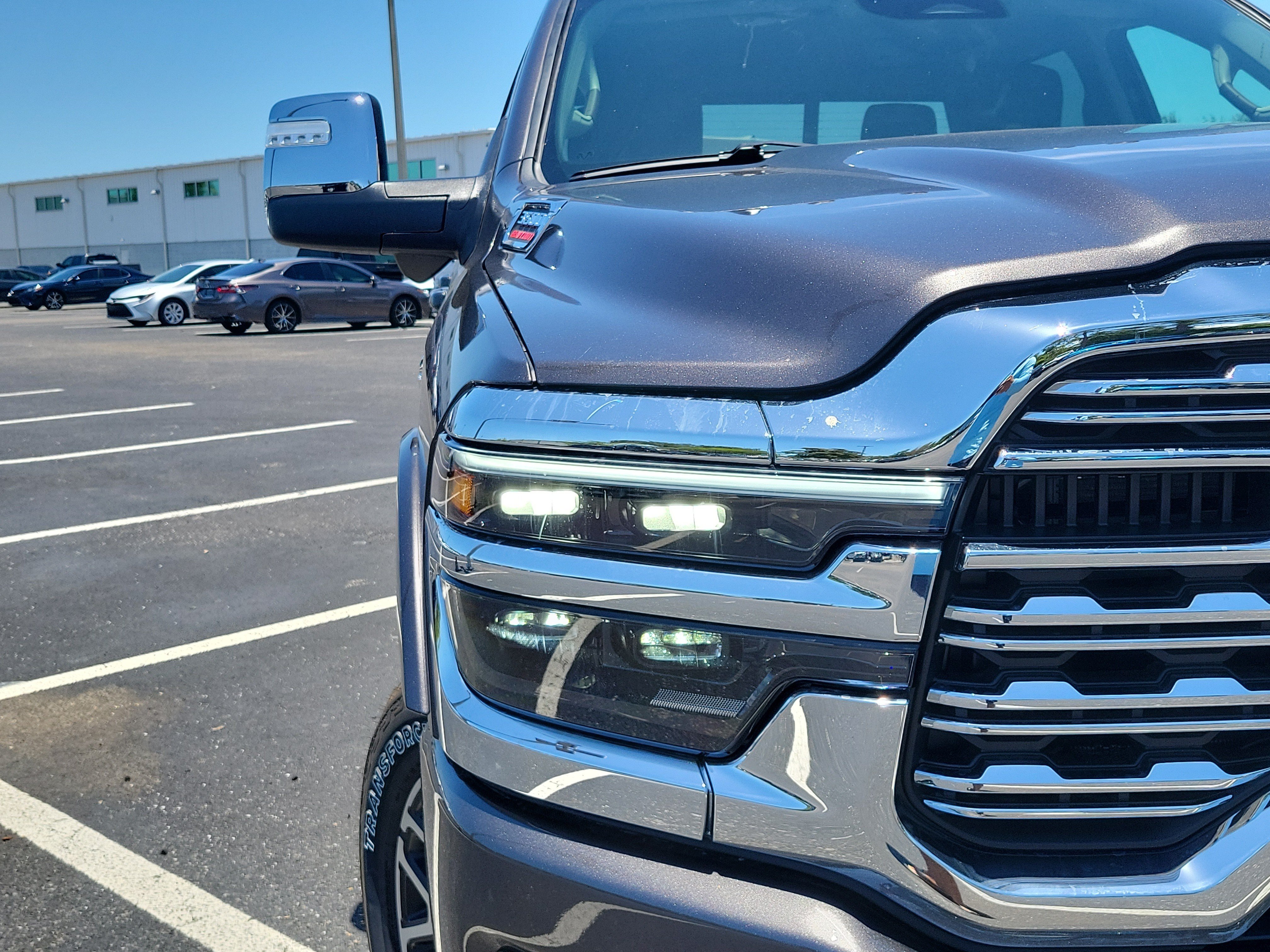 New 2026 Granite Crystal Metallic Clear-Coat Exterior Paint RAM Longhorn image 7