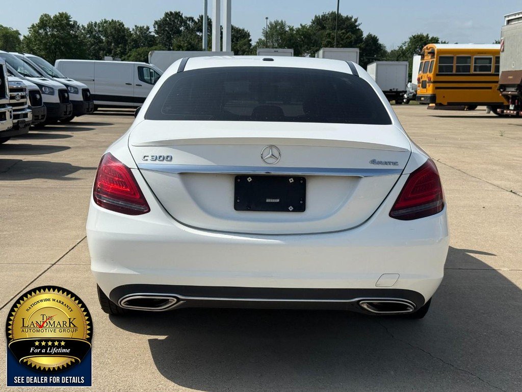 Used 2019 designo Diamond White Metallic Mercedes-Benz C 300 4MATIC® Sedan image 6
