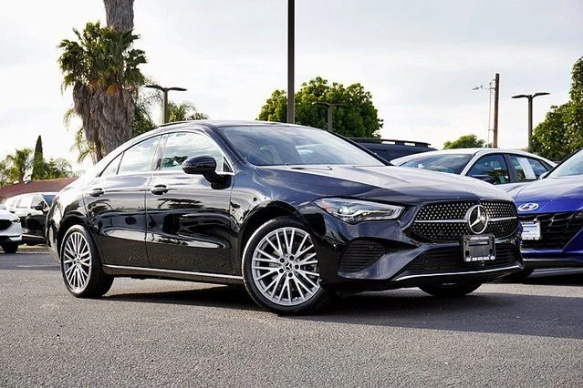 Used 2025 Black Mercedes-Benz CLA 250 image 1