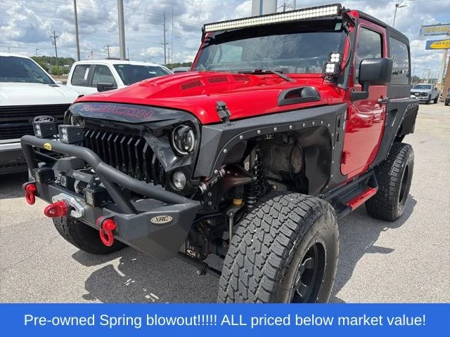 Used 2018 Red Jeep Rubicon Custom Build image 2