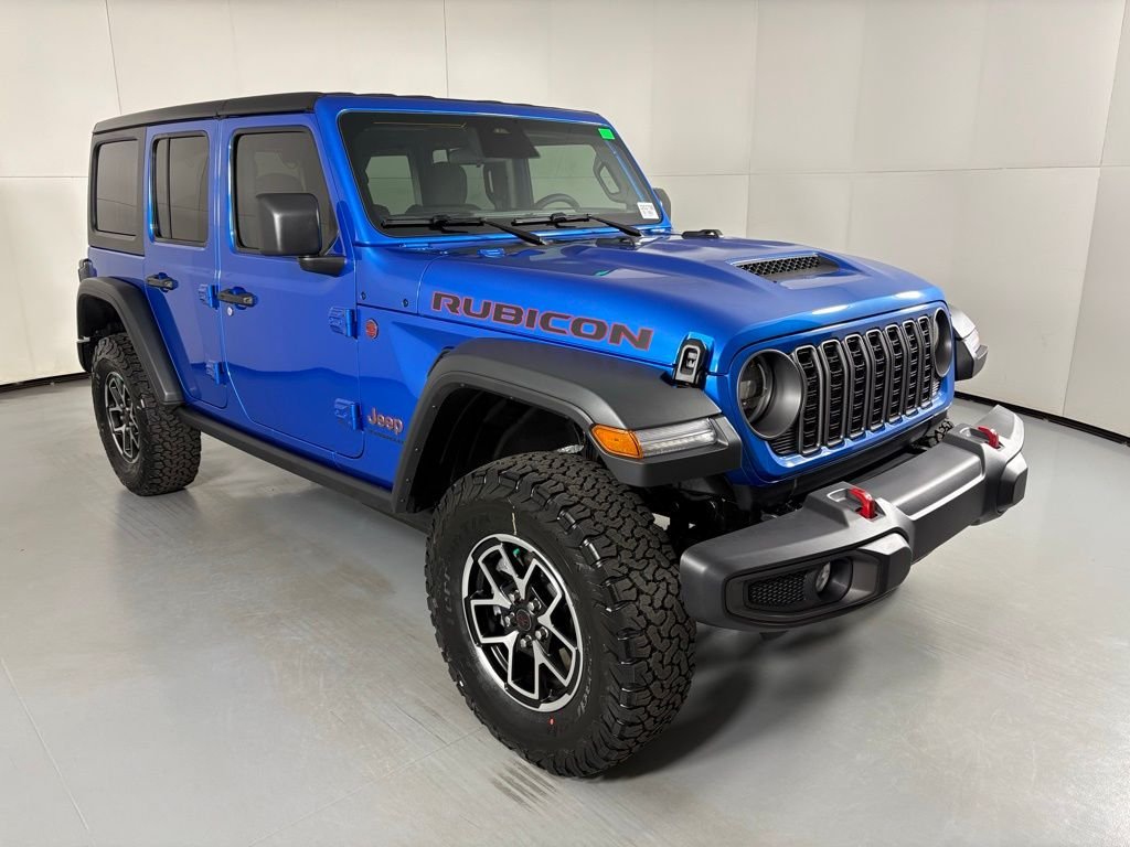 New 2026 Hydro Blue Pearlcoat Jeep Rubicon image 2