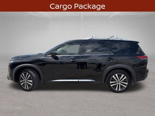 Certified Used 2022 Black Nissan Platinum image 3