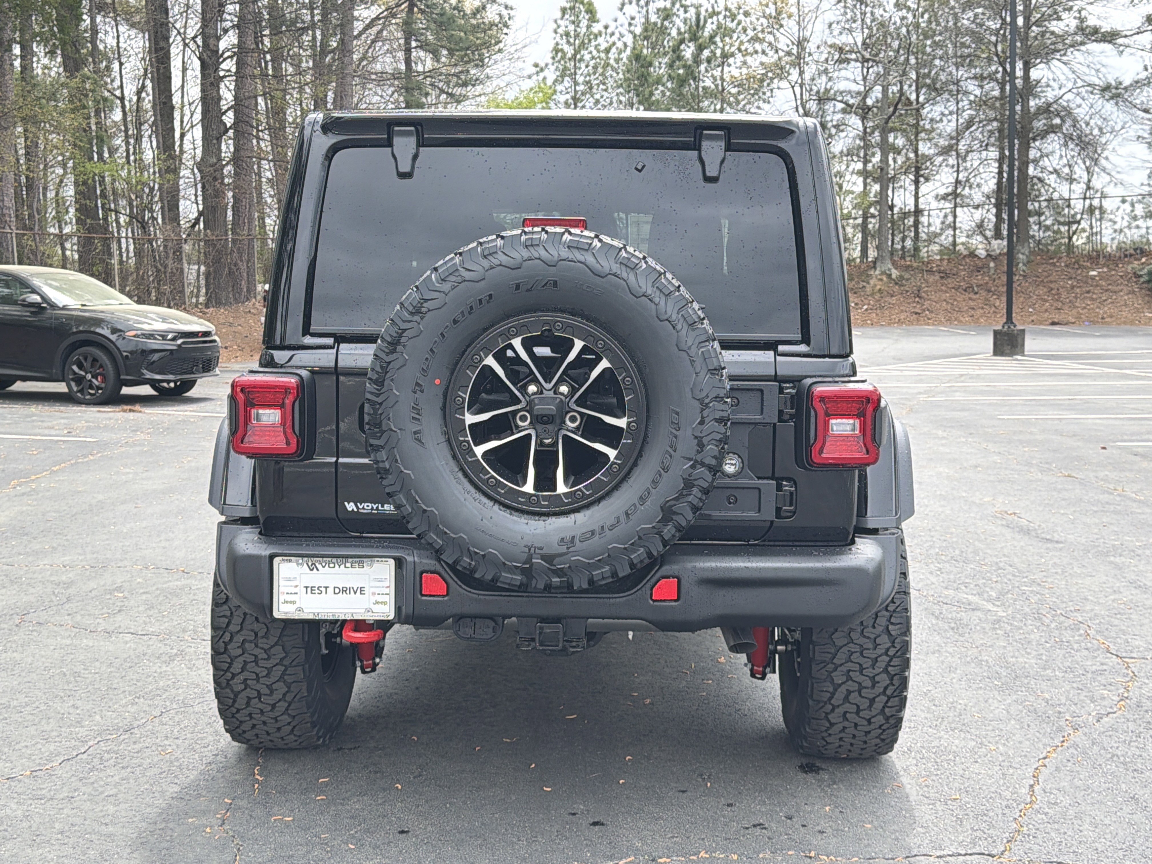 New 2026 Black Clear-Coat Exterior Paint Jeep Rubicon image 7