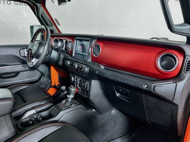 Used 2020 Orange Jeep Unlimited Rubicon image 39