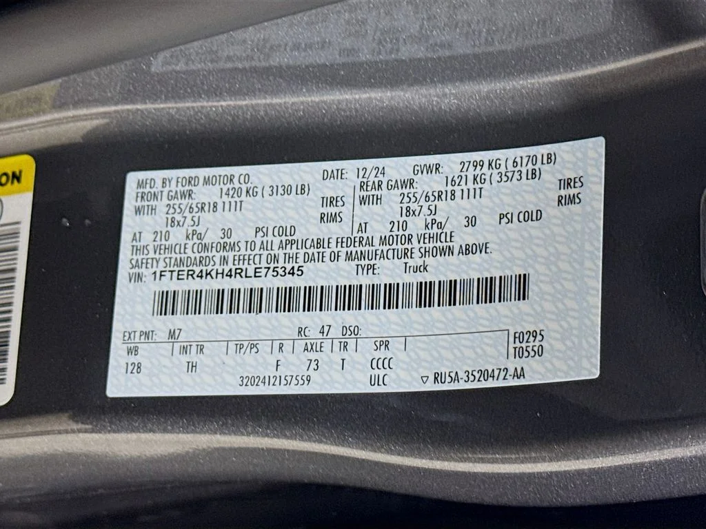 Certified Used 2024 Carbonized Gray Metallic Ford LARIAT image 33