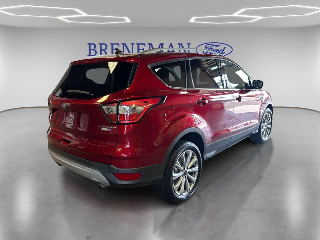 Certified Used 2018 Ruby Red Metallic Ford Titanium image 5