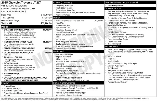 Used 2025 Gray Chevrolet LT image 16