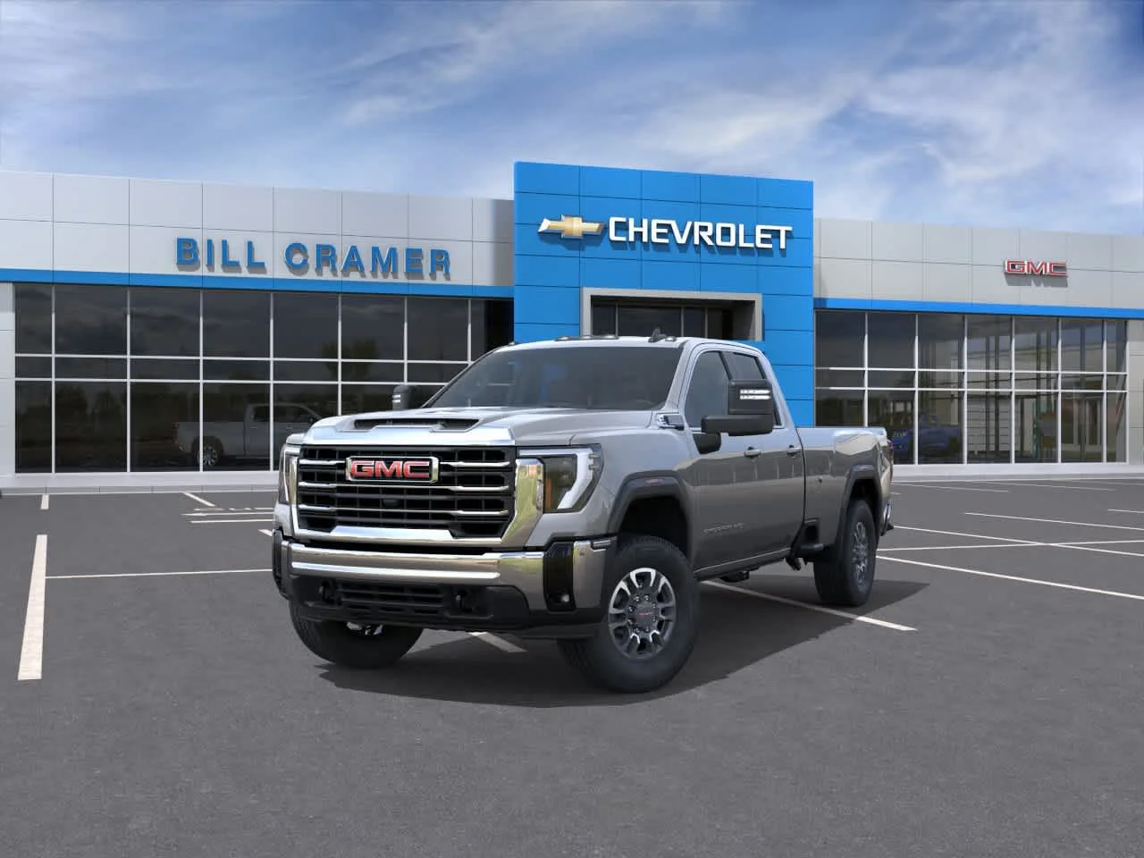 New 2026 Sterling Metallic GMC SLE image 8
