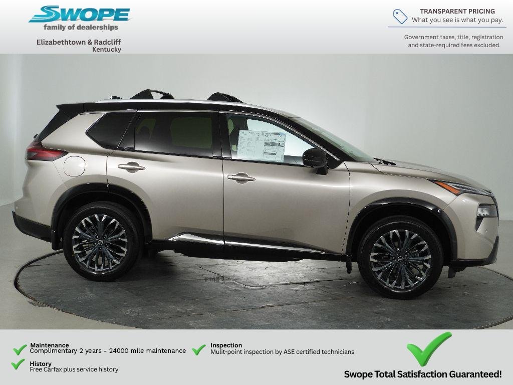New 2026 Champagne Silver Metallic / Super Black Two-tone Nissan Platinum image 3