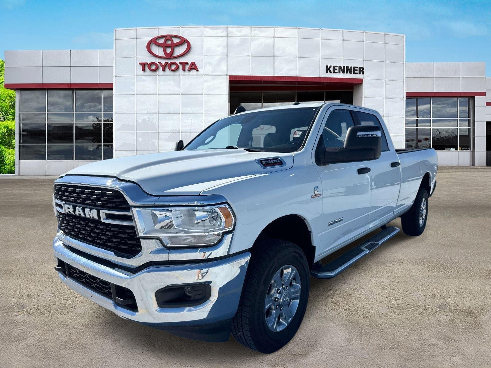 Used 2024 Bright White Clearcoat Ram Big Horn image 3