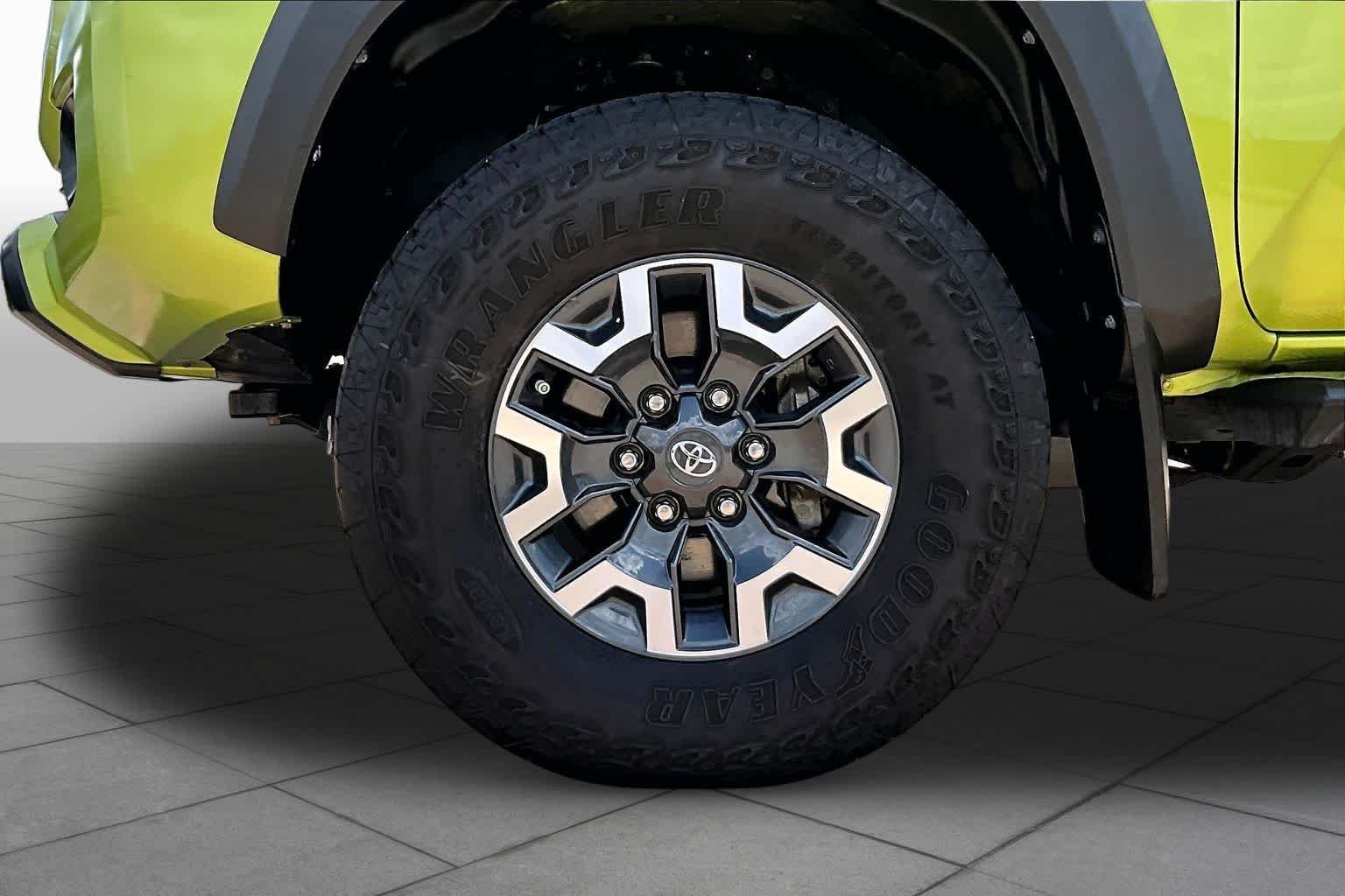 Used 2023 Electric Lime Metallic Toyota TRD Off Road image 11