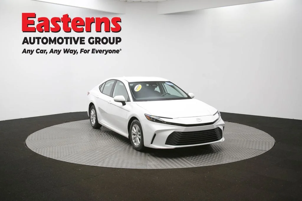 Used 2025 White Toyota LE image 47