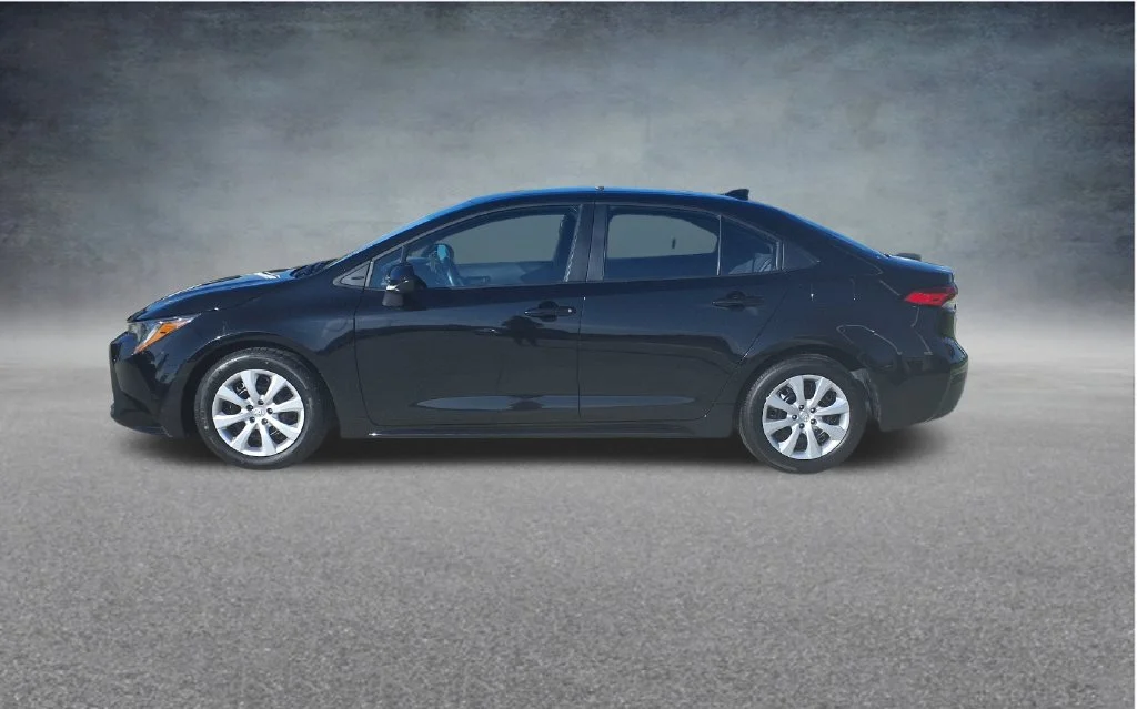 Used 2025 Black Toyota LE image 4