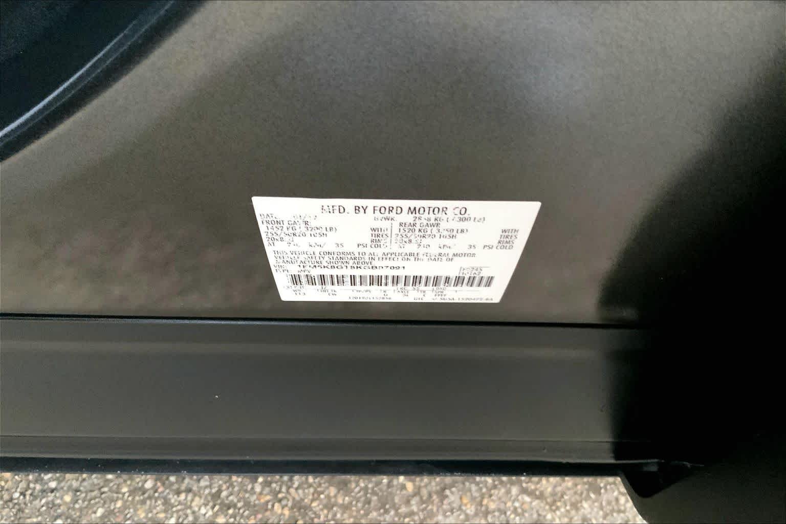 Used 2019 Magnetic Metallic Ford Sport image 34