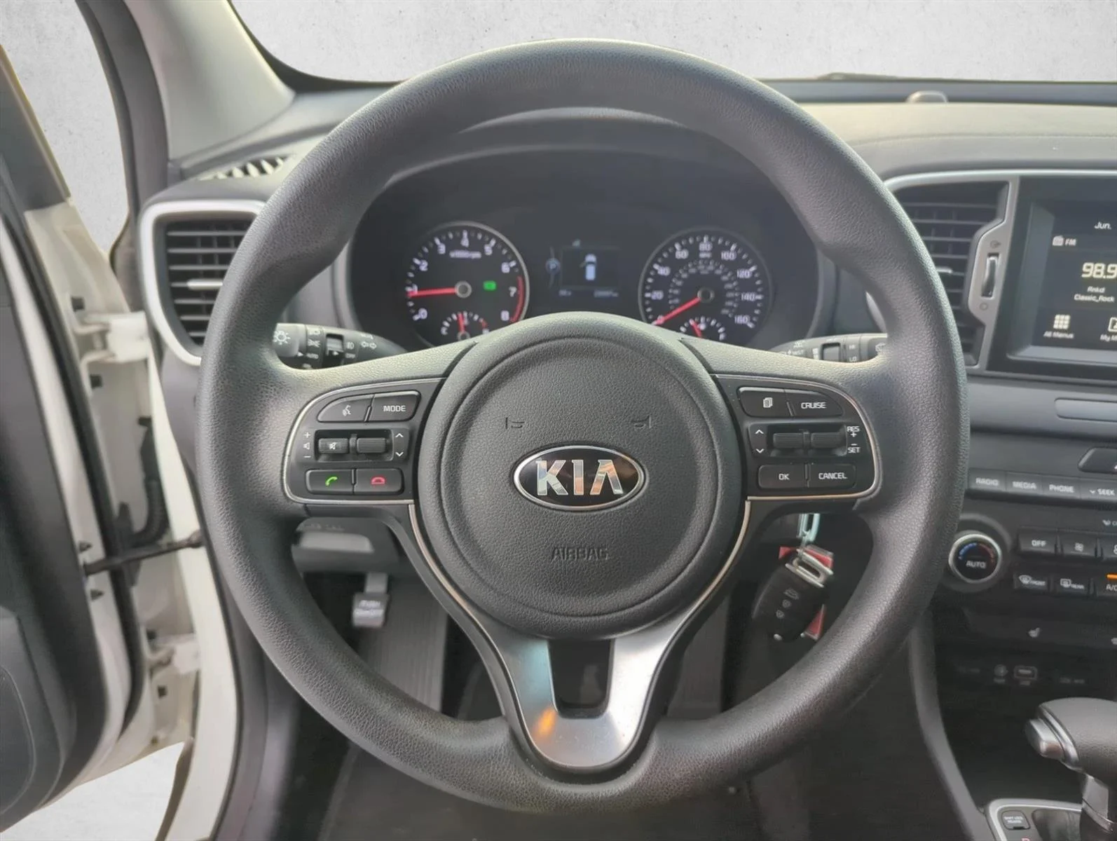 Used 2017 Clear White Kia LX image 14
