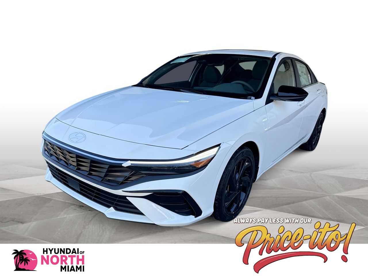 New 2026 Serenity White Hyundai SEL Sport Premium image 1