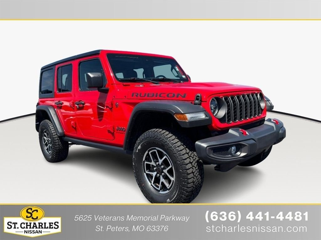 Used 2024 Red Jeep Rubicon image 1