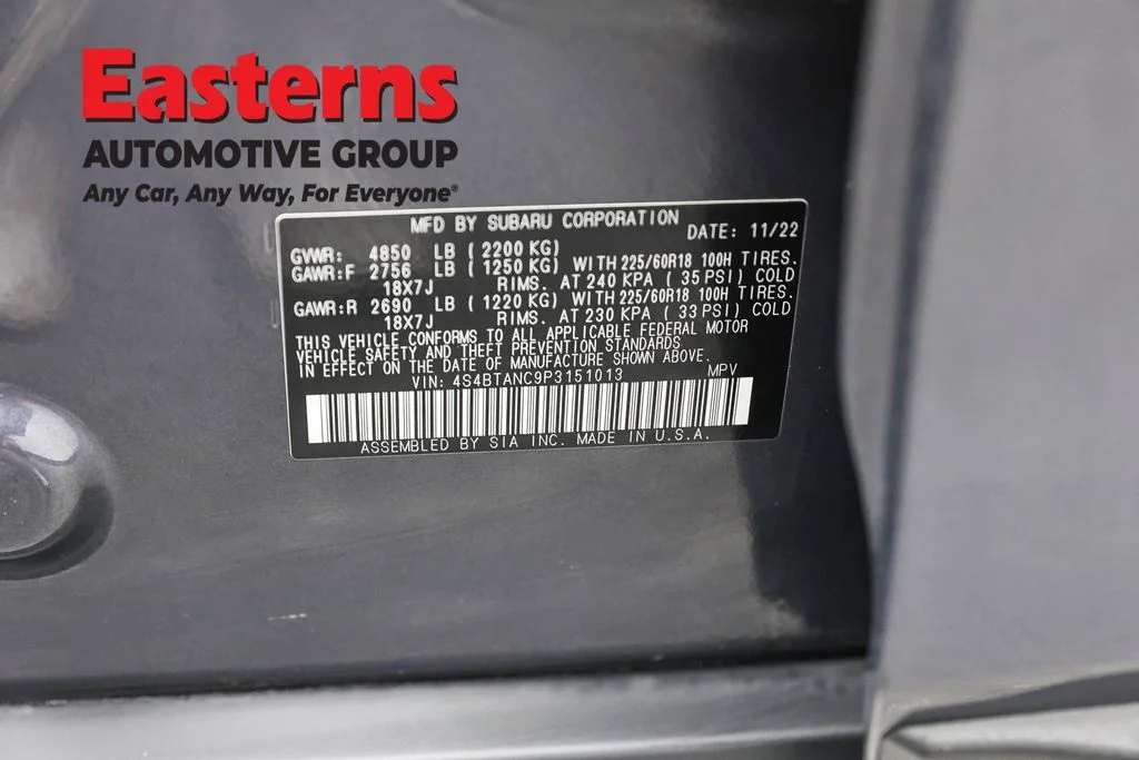 Used 2023 Gray Subaru Limited image 38