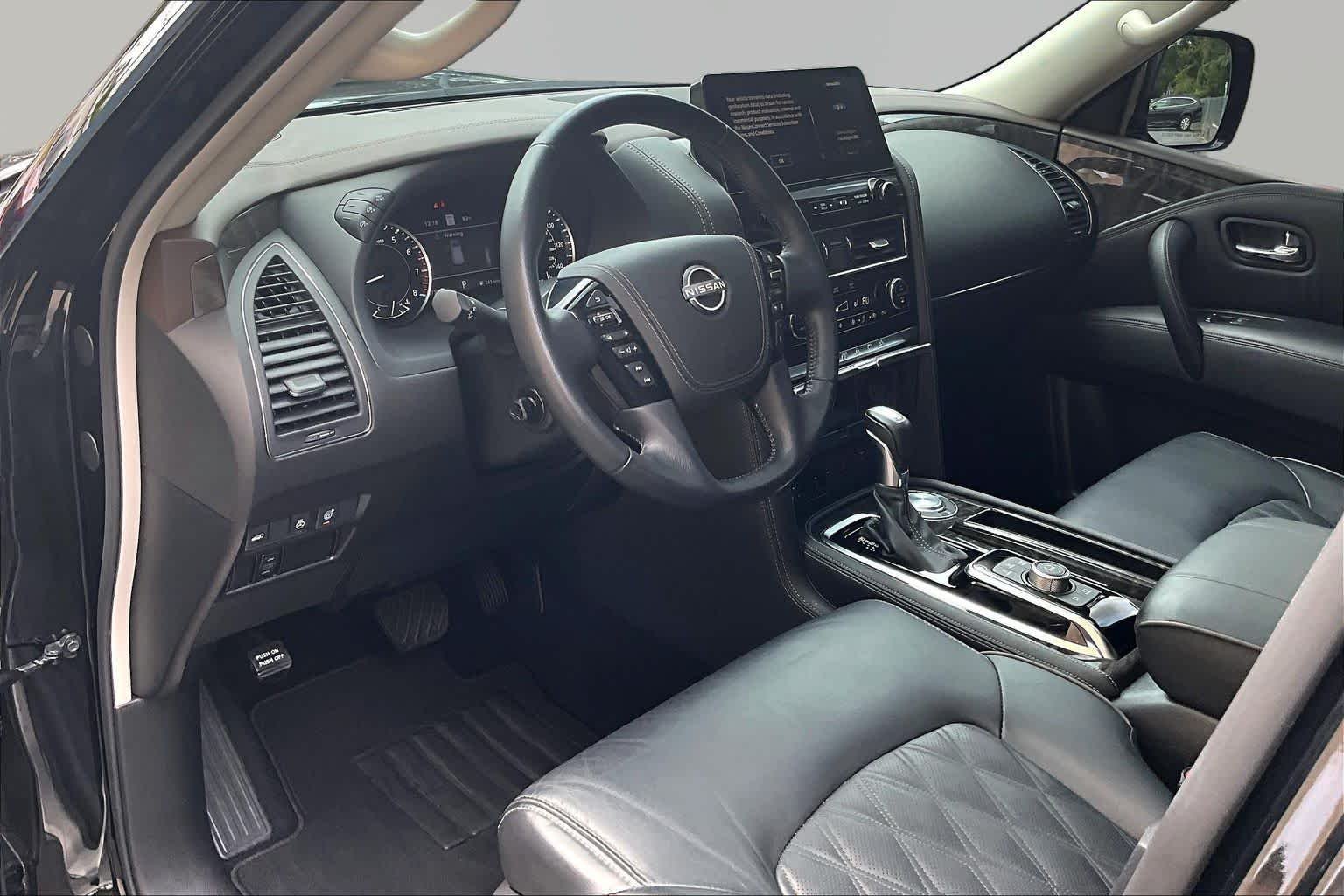 Used 2024 Super Black Nissan Platinum image 18