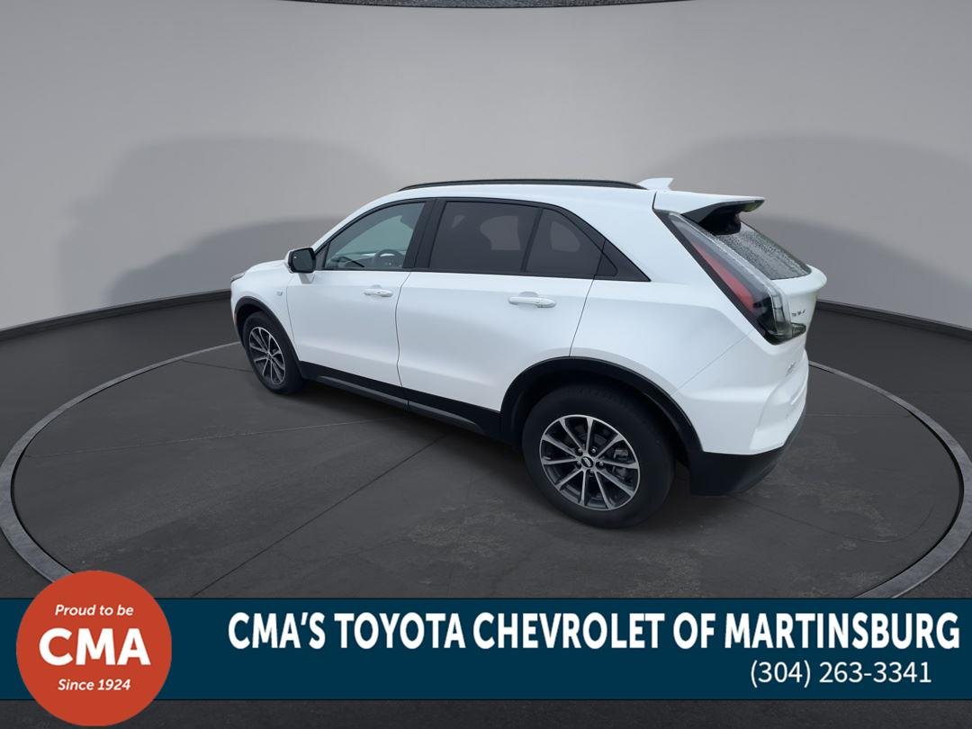 Used 2025 Crystal White Tricoat Cadillac AWD Sport image 6