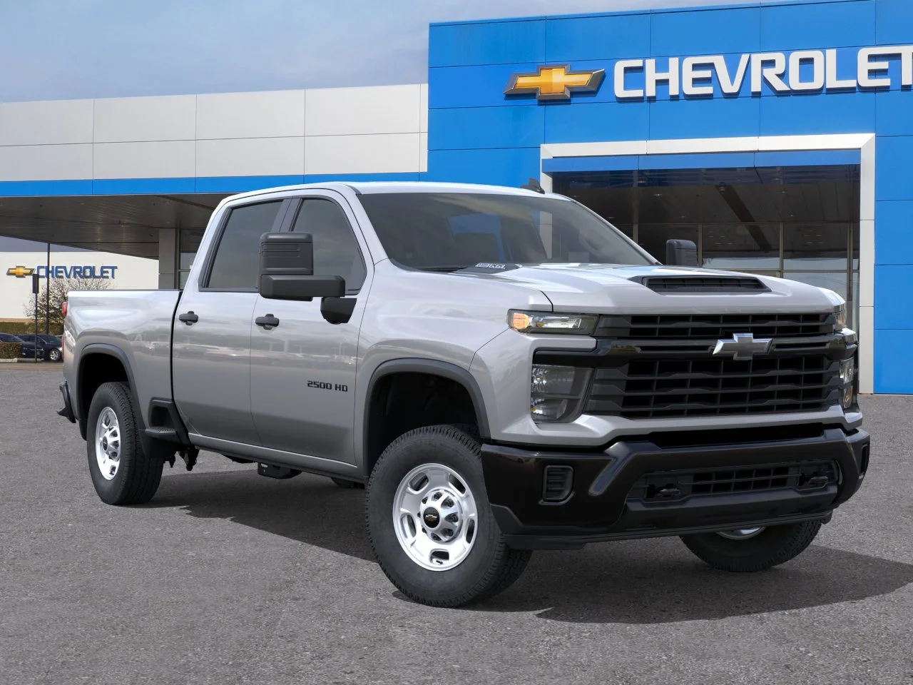 New 2026 Sterling Gray Metallic Chevrolet WT image 7