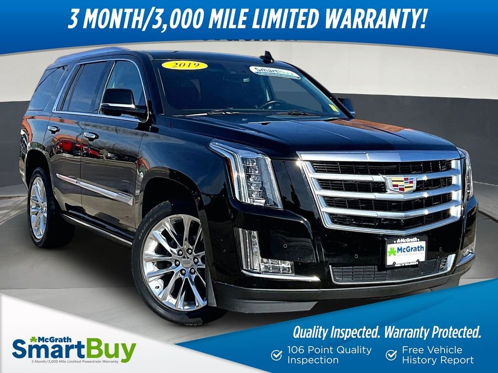 Used 2019 Black Cadillac Premium Luxury image 1