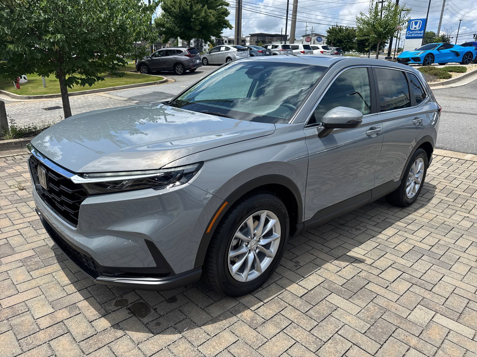 New 2026 Urban Gray Pearl Honda EX image 3