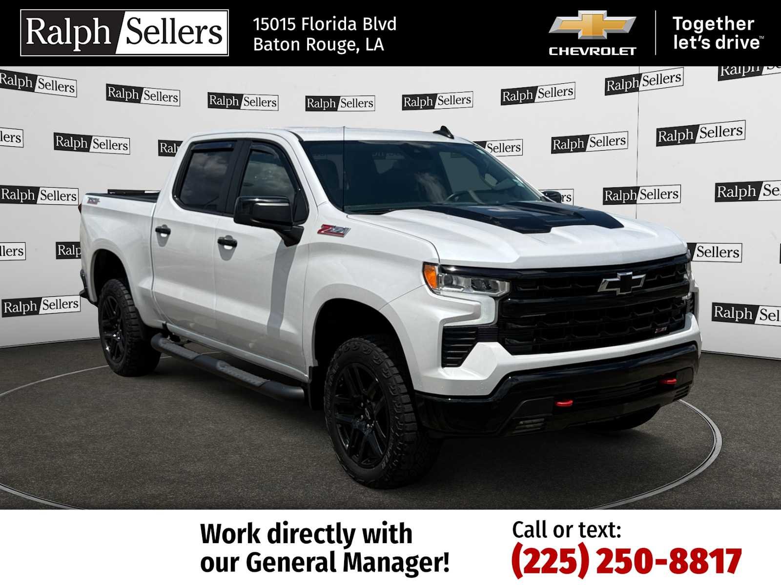 Used 2023 Iridescent Pearl Tricoat Chevrolet LT Trail Boss image 1