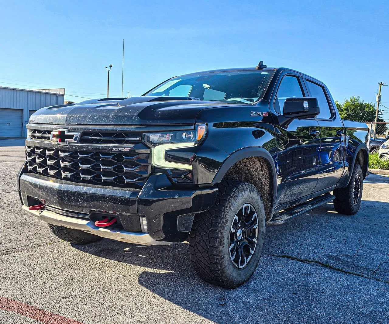 Used 2022 Black Chevrolet ZR2 image 2