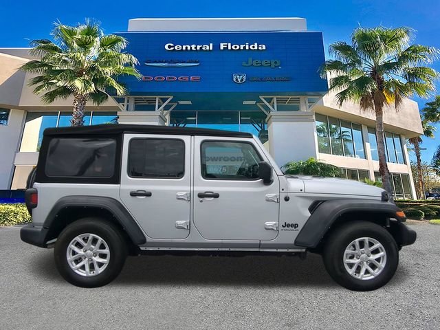 Certified Used 2023 Silver Jeep Sport S image 4
