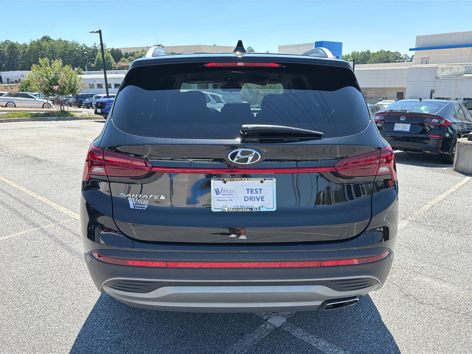 Used 2023 Twilight Black Hyundai SEL image 8